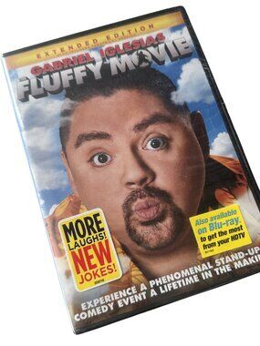 5/$5 New! Factory Sealed - Gabriel Iglesias - The Fluffy Movie on DVD